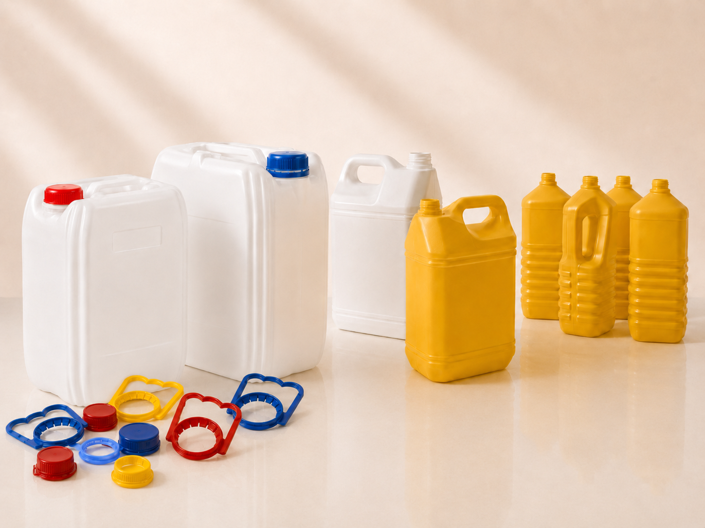 Produits plastiques fabriques par Pladet Emballages